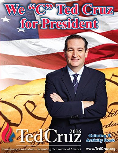 Stock image for We 'C' Ted Cruz for President Coloring and Activity Book for sale by SecondSale