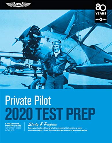 Stock image for Private Pilot Test Prep 2020 Study and Prepare: Pass Your Test and Know What Is Essential to Become a Safe, Competent Pilot from the Most Trusted Source in Aviation Training for sale by TextbookRush