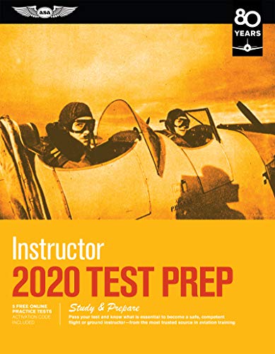 Imagen de archivo de Instructor Test Prep 2020: Study & Prepare: Pass Your Test and Know What Is Essential to Become a Safe, Competent Flight or Ground Instructor - F a la venta por ThriftBooks-Dallas