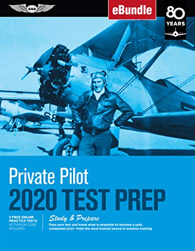 Stock image for Private Pilot Test Prep 2020: Study & Prepare: Pass your test and know what is essential to become a safe, competent pilot from the most trusted . training (eBundle) (Test Prep Series) for sale by BooksRun