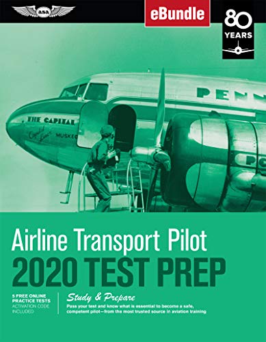 Stock image for Airline Transport Pilot Test Prep 2020: Study & Prepare: Pass Your Test and Know What Is Essential to Become a Safe, Competent Pilot from the Most Trusted Source in Aviation Training for sale by Revaluation Books