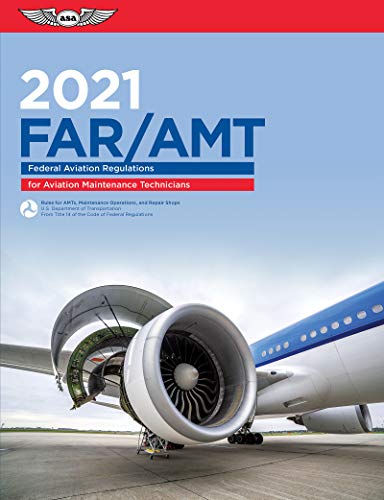 Stock image for FAR-AMT 2021: Federal Aviation Regulations for Aviation Maintenance Technicians (ASA FAR/AIM Series) for sale by SecondSale