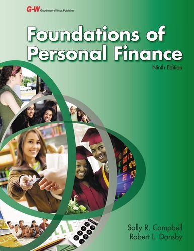 Stock image for Foundations of Personal Finance for sale by Half Price Books Inc.