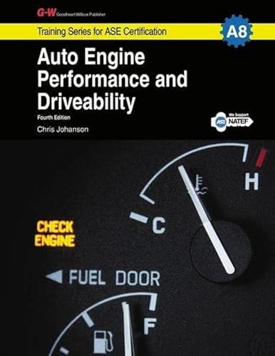 9781619607798: Auto Engine Performance and Driveability (Training Series for ASE Certification)