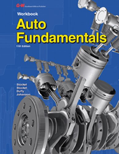 Stock image for Auto Fundamentals ( Workbook) for sale by Big Bill's Books