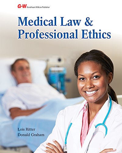 9781619609662: Medical Law & Professional Ethics