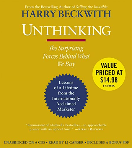 Stock image for Unthinking: The Surprising Forces Behind What We Buy for sale by HPB-Ruby