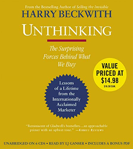 9781619692992: Unthinking: The Surprising Forces Behind What We Buy