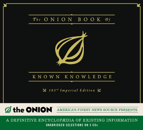 The Onion Book of Known Knowledge (9781619697683) by The Onion