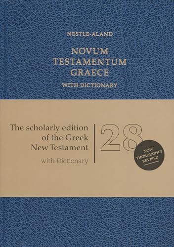 Stock image for Novum Testamentum Graece With Dictionary: Nestle-Aland (Ancient Greek Edition) for sale by Eighth Day Books, LLC