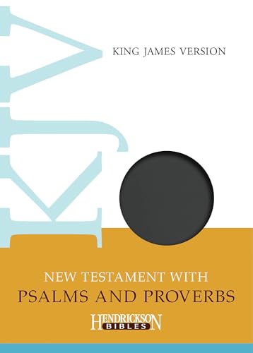 Beispielbild fr KJV New Testament with Psalms and Proverbs - Black Flexisoft Leather: zum Verkauf von WorldofBooks