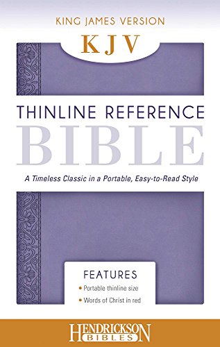 Stock image for Holy Bible: KJV Lilac, Flexisoft Leather Thinline Reference Bible for sale by Books Unplugged