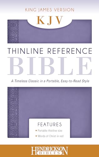 Imagen de archivo de KJV Thinline Reference Bible, Flexisoft (Red Letter, Imitation Leather, Lavender) a la venta por SecondSale