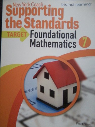 Imagen de archivo de New York Coach Supporting the Standards Target Foundational Mathematics 7 a la venta por Nationwide_Text