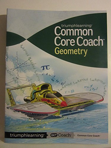 Imagen de archivo de Triumph Learning Common Core Coach Geometry 2015 a la venta por SecondSale