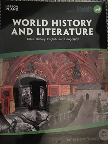 Stock image for World History and Literature Lesson Plans for sale by Books From California