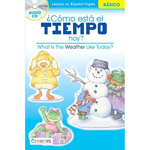 Stock image for What Is The Weather Like Today? / ¿C mo Está El Tiempo Hoy? with CD (English and Spanish Edition) for sale by ThriftBooks-Dallas