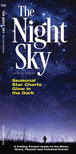 9781620052808: The Night Sky: A Folding Pocket Guide to the Moon, Stars, Planets & Celestial Events (Pocket Naturalist Guide)