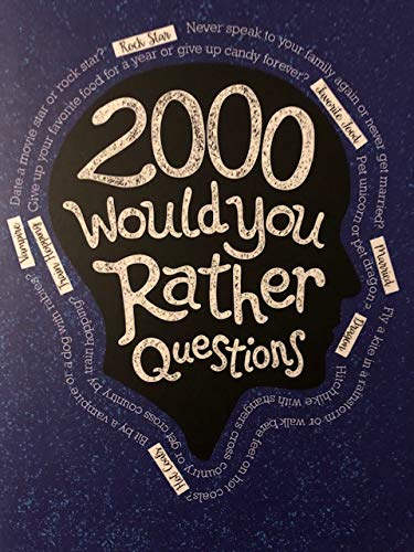 Stock image for 2000 Would You Rather Questions for sale by SecondSale