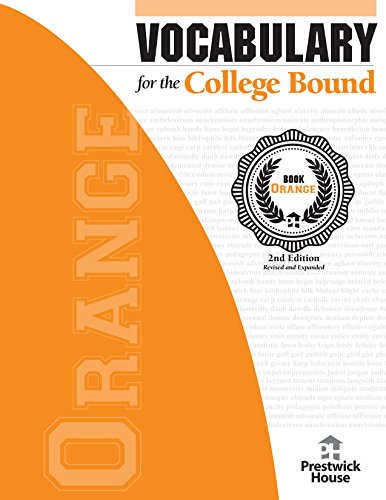 Stock image for Vocabulary for the College Bound - Book Orange for sale by Better World Books