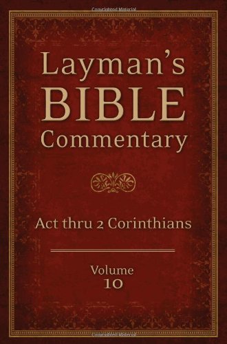 Beispielbild fr Layman's Bible Commentary Vol. 10: Acts thru 2nd Corinthians zum Verkauf von HPB-Emerald