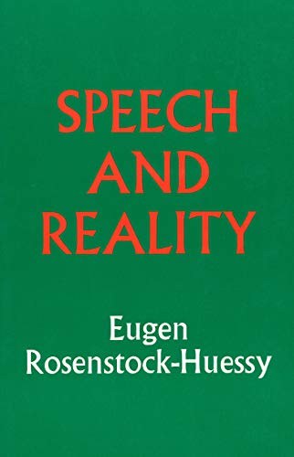 9781620324493: Speech and Reality (Argo Book)