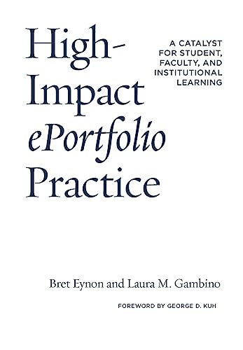 Beispielbild fr High Impact ePortfolio Practice zum Verkauf von Blackwell's