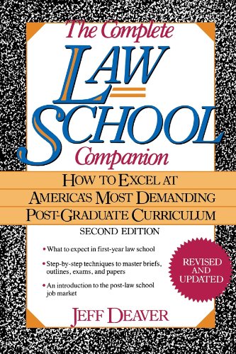 Stock image for The Complete Law School Companion: How to Excel at America's Most Demanding Post-Graduate Curriculum for sale by Lucky's Textbooks