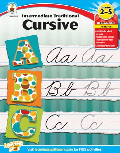 9781620570371: Intermediate Traditional Cursive, Grades 2 - 5