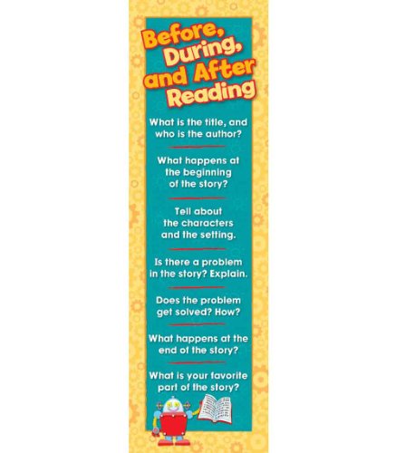 9781620572658: Before, During, and After Reading Bookmarks