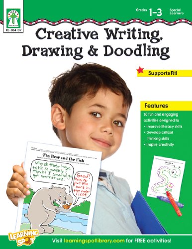 Stock image for Creative Writing, Drawing, & Doodling, Grades 1 - 3 for sale by ThriftBooks-Dallas