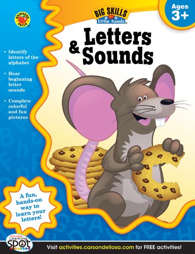 Stock image for Letters & Sounds Workbook, Grades Preschool - K (Big Skills for Little Hands?) for sale by SecondSale