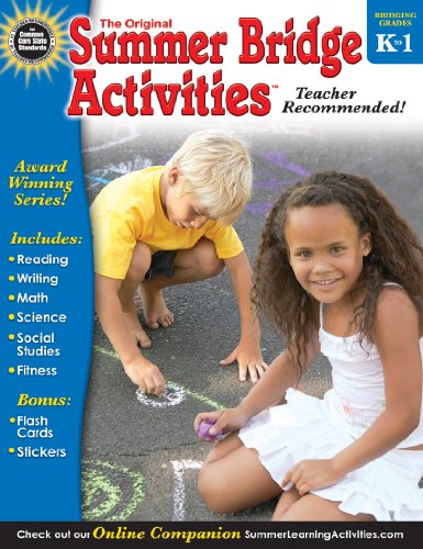 Beispielbild fr Summer Bridge Activities, Grades K - 1 zum Verkauf von Better World Books