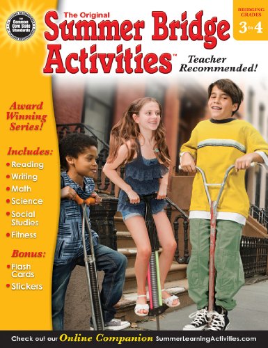 Beispielbild fr Summer Bridge Activities, Grades 3 - 4 zum Verkauf von Better World Books