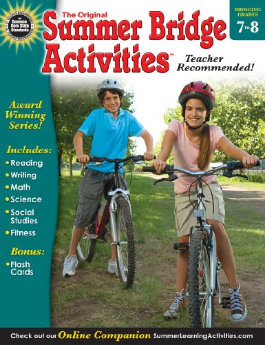 Beispielbild fr Summer Bridge Activities, Grades 7 - 8 zum Verkauf von Jenson Books Inc