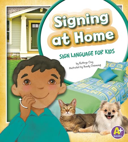 Beispielbild fr Signing at Home : Sign Language for Kids zum Verkauf von Better World Books