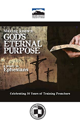 Beispielbild fr Making Known God's Eternal Purpose zum Verkauf von PBShop.store US