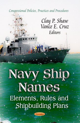 Imagen de archivo de Navy Ship Names a la venta por PBShop.store US