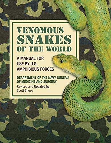 Stock image for Venomous Snakes of the World: A Manual for Use by U.S. Amphibious Forces for sale by Friends of  Pima County Public Library