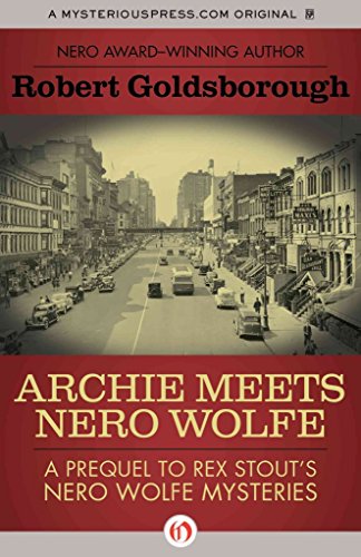 Beispielbild fr Archie Meets Nero Wolfe zum Verkauf von Goodwill Books