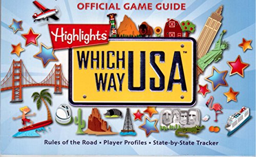 Beispielbild fr Which Way U.S.A. (Highlights) Official Game Guide: Rules of the Road, Player Profiles, State By State Tracker (First Edition) 2013 Paperback zum Verkauf von Your Online Bookstore