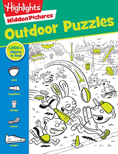 Beispielbild fr Outdoor Puzzles (Highlights Favorite Hidden Pictures Series) (Highlights(TM) Hidden Pictures) zum Verkauf von Lakeside Books