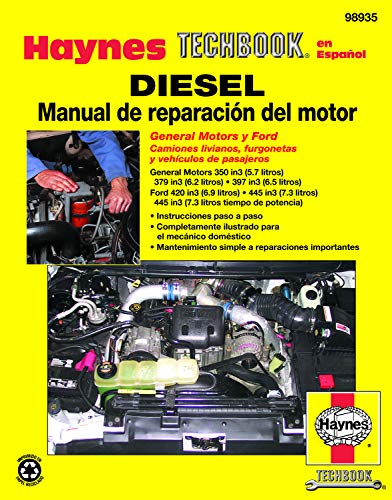 Diesel Engine Manual (Spanish) Techbook (Haynes Techbook en Espanol) (9781620920213) by Haynes