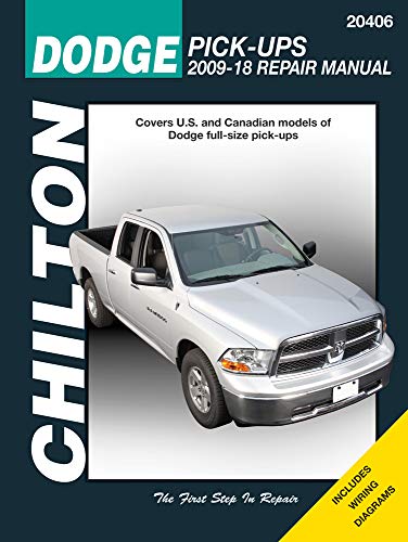 Cengage Learning Chilton Total Car Care Dodge Pick-Ups 2009 - 2012 Repair Manual (9781620920268) by Chilton