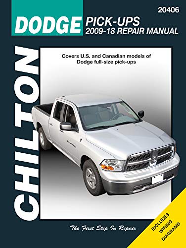 9781620920268: Cengage Learning Chilton Total Car Care Dodge Pick-Ups 2009 - 2012 Repair Manual