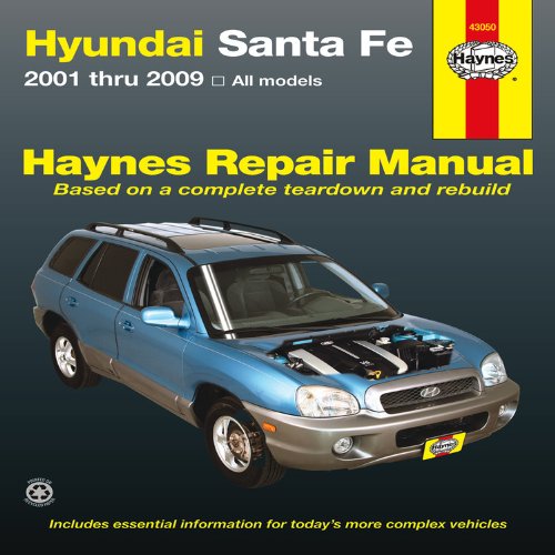 9781620920411 Hyundai Santa Fe Automotive Repair Manual Haynes Repair 