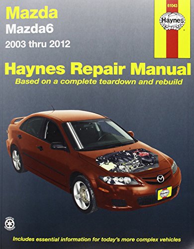 Beispielbild fr Mazda6 2003 thru 2012: 2003 thru 2012 (Haynes Manuals) zum Verkauf von Kona Bay Books