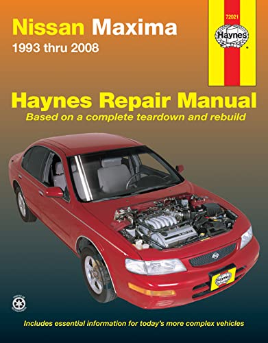 9781620920763: Nissan Maxima Automotive Repair Manual: 1993 Thru 2008