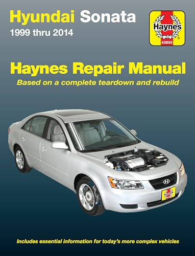 Beispielbild fr Haynes Manuals N. America, Inc. Hyundai Sonata 1999 thru 2014 Haynes Repair Manual (Automotive Repair Manual) zum Verkauf von Goodwill of Colorado