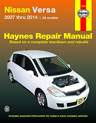 Imagen de archivo de Nissan Versa 2007 thru 2014 All models (Haynes Repair Manual) a la venta por Zoom Books Company